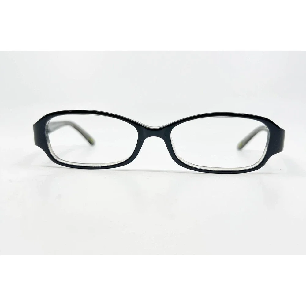 Sigrid Olsen Eyeglass Frames Womens Black Galaxy SO119 Oval Full Rim 130 34869